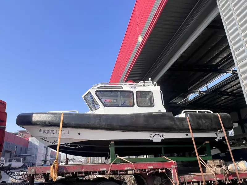 Lialada® YACHT 7,8 million alyuminiy huquqni muhofaza qilish xizmati patroni qayiqini muvaffaqiyatli etkazib berdi